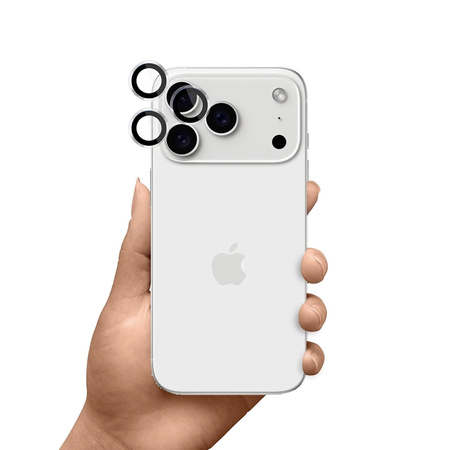 3mk HARDY Lens Protection Pro - Szkło na obiektyw aparatu iPhone 17 Pro / iPhone 17 Pro Max (Transparent) (3MK_5903108664288)