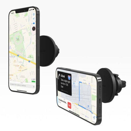 Mophie Snap Vent Mount - magnetyczny uchwyt samochodowy na kratkę nawiewu (uchwyt nie zawiera ładowarki)(black) (409907632)