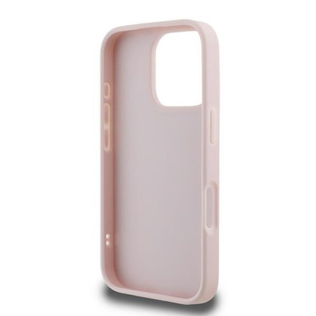 Karl Lagerfeld Quilted Signature - Etui iPhone 16 Pro Max (różowy) (KLHCP16XPQDSMGP)