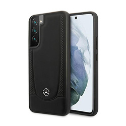 Mercedes Leather Urban Line - Etui Samsung Galaxy S22+ (czarny) (MEHCS22MARMBK)