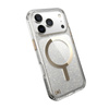 Speck Presidio Lux MagSafe - Etui iPhone 17 Pro (Glitter / Gold Metallic) (150978-9221)