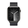 Crong Milano Steel - Pasek ze stali nierdzewnej do Apple Watch 44/45/46/49 mm (grafitowy) (CRG44MSTGRP)