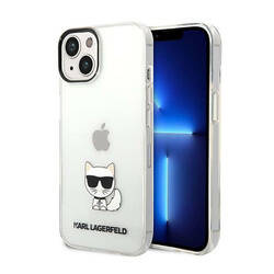 Karl Lagerfeld Choupette Body - Etui iPhone 14 Plus (przezroczysty) (KLHCP14MCTTR)