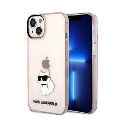 Karl Lagerfeld IML NFT Choupette - Etui iPhone 14 (różowy) (KLHCP14SHNCHTCP)
