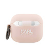 Karl Lagerfeld Silicone NFT Karl Head 3D - Etui AirPods 3 (różowy) (KLA3RUNIKP)