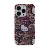 Hello Kitty IML Tags Graffiti - Etui iPhone 13 Pro (różowy) (HKHCP13LHDGPTP)