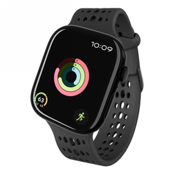 Decoded Silicone Ares O Band - silikonowy pasek do Apple Watch 40/42 mm (black) (D26AWS42ABS1BK)