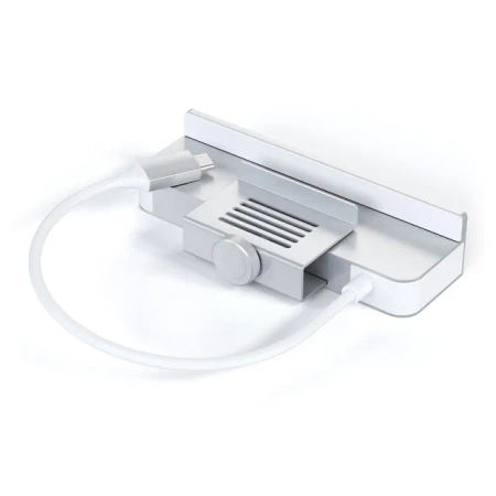 Satechi USB-C Clamp Hub do iMac, Studio Display- srebrny (ST-UCICHS)