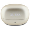 Guess Capsule Printed Logo - Słuchawki Bluetooth TWS ANC & ENC + etui ładujące (złoty) (GUTWST88MCTGD)