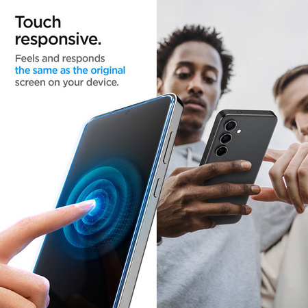 Spigen GLAS.TR EZ FIT 2-Pack - Szkło hartowane do Samsung Galaxy S25 / S24 (2 sztuki) (AGL07440)