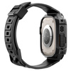 Spigen Rugged Armor Pro – Pasek z obudową do Apple Watch Ultra 49 mm (Czarny) (ACS05460)