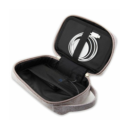 Guess 4G Printed Stripes Travel Universal Bag - Organizer na akcesoria (Różowy) (GUHBP4RPSP)