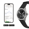 Withings Scanwatch 2 - zegarek z funkcją EKG, pomiarem pulsu i SPO2 oraz mierzeniem aktywności fizycznej i snu (42mm, black) (HWA10-model 4-All-Int)