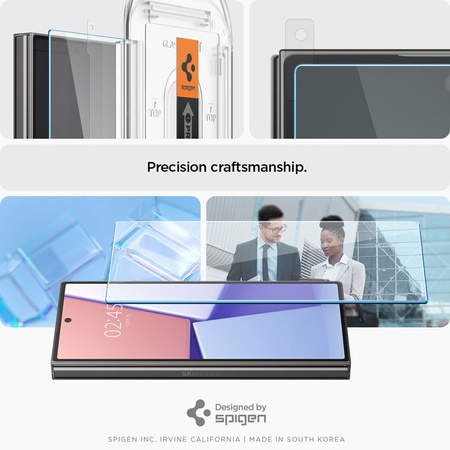 Spigen Glas.TR EZ Fit 2-Pack - Szkło hartowane do Samsung Galaxy Z Fold 6 (2 sztuki) (AGL07969)