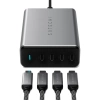 Satechi GaN Charger 165W - ładowarka sieciowa 165W, 4x USB-C - gwiezdna szarość (ST-UC165GM-EU)