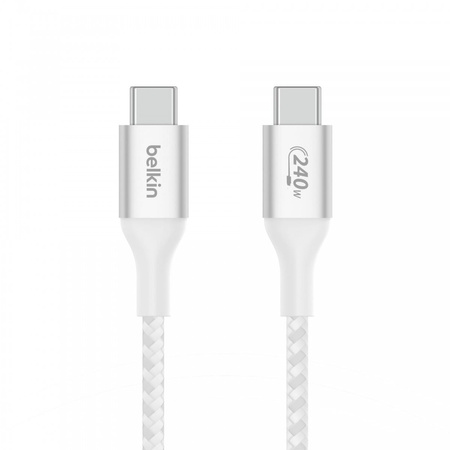 Belkin Kabel BOOST CHARGE USBC-C 240W 1m biały (CAB015BT1MWH)