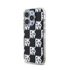 DKNY IML Checkered Mono Pattern - Etui do iPhone 15 Pro Max (czarny) (DKHCP15XHDLCEK)