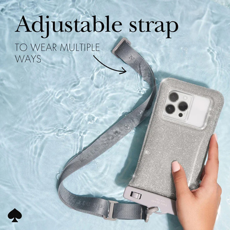 Kate Spade New York Waterproof Floating Pouch - Etui wodoodporne do smartfonów do 6.7" (That Sparkle) (KS053076)