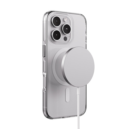 Crong Clear MAG Pro - Etui iPhone 16 Pro Max MagSafe (przezroczysty) (CRGCLRMPIP1669PWHT)