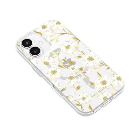 Kate Spade New York Protective Gems MagSafe - Etui iPhone 16 (Sunshine Floral) (KS054342)