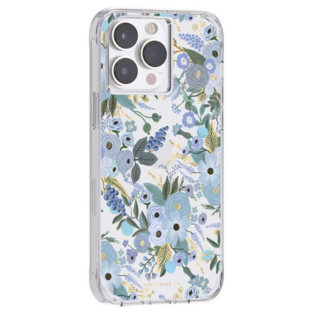Rifle Paper Clear - Etui iPhone 14 Pro Max (Garden Party Blue) (RP049320)