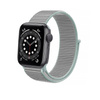Crong Nylon - Pasek sportowy do Apple Watch 38/40/41/42 mm (Pastel Grey) (CRG-40NLB-PGR)