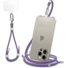 Spigen Universal Strap Set Crossbody & Wrist - Pasek do telefonu na ramię + na nadgarstek (Deep Purple) (AFA08363)