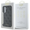 Guess 4G Metal Gold Logo - Etui do Samsung Galaxy A36 5G (czarny) (GUHCSA36G4GFGR)