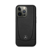 Mercedes Leather Urban Line - Etui iPhone 15 Pro Max (czarny) (MEHCP15XARMBK)