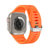 Decoded Ultra Traction - silikonowy pasek do Apple Watch 49/45/44/42 mm Gen 1-9 - SE (apricot) (D24AWS49UTS1AH)