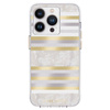 Case-Mate Pearl Stripes MagSafe - Etui iPhone 14 Pro zdobione masą perłową (Pearl Stripes) (CM049226)