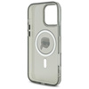 Karl Lagerfeld IML Metal Karl Head MagSafe - Etui iPhone 16 Pro Max (czarny) (KLHMP16XHLSKIK)