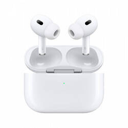 Apple słuchawki Airpods PRO ( 2.generacji) z bezprzewodowym etui ładującym Magsafe (USB-C) - białe (MTJV3ZM/A)