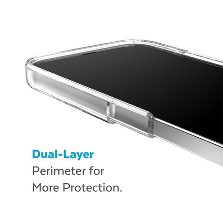 Speck Gemshell + MagSafe - Etui do iPhone 14 Pro z połowką MICROBAN (Clear) (150160-5085)
