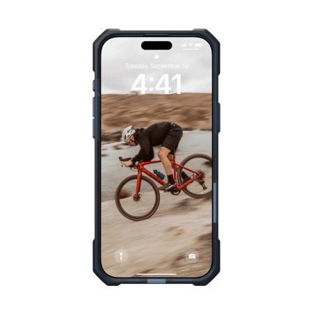 UAG Essential Armor Magsafe - obudowa ochronna do iPhone 16 Pro kompatybilna z MagSafe - niebieski (114448114151)