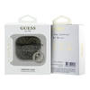 Guess 4G Strass Charm - Etui AirPods 4 (brązowy) (GUA4P4E4CDW)