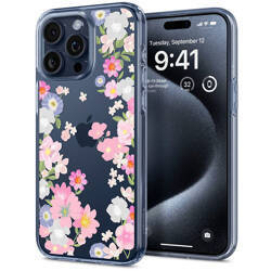 Spigen Liquid Crystal - Etui do iPhone 15 Pro (Blossom) (ACS06558)