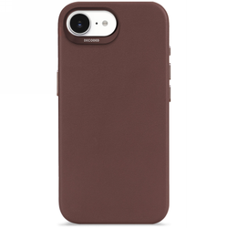 Decoded Leather Backcover - skórzana obudowa ochronna do iPhone 16e kompatybilna z MagSafe (chocolate brown) (D25IPOSEBC6CN)