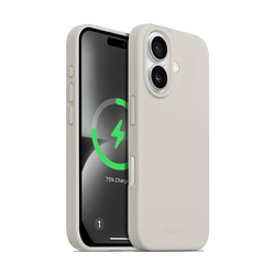 Crong Color Cover Magnetic - Etui iPhone 16 MagSafe (kamienny beż) (CRGCOLRMIP1661STN)
