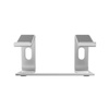 Crong AluBench – Aluminiowa podstawka do laptopa (srebrny) (CRG-ALUBN-SLV)