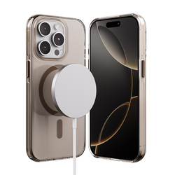 Crong Clear MAG Pro - Etui iPhone 15 Pro MagSafe (pustynny) (CRGCLRMPIP1561PBRW)