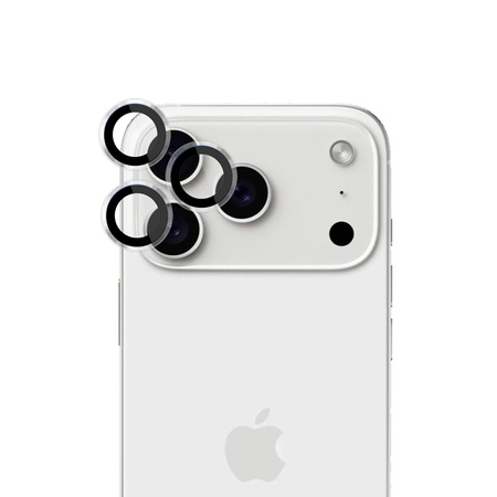 3mk HARDY Lens Protection Pro - Szkło na obiektyw aparatu iPhone 17 Pro / iPhone 17 Pro Max (Transparent) (3MK_5903108664288)