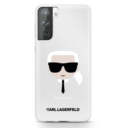 Karl Lagerfeld Head - Etui Samsung Galaxy S21+ (przezroczysty) (KLHCS21MKTR)