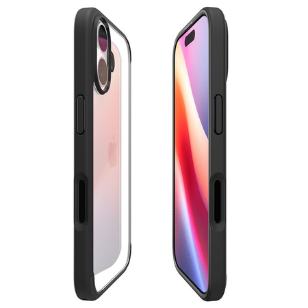 Spigen Ultra Hybrid - Etui do iPhone 17 (Matte Black) (ACS10377)