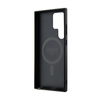 Guess 4G Collection Leather Metal Logo MagSafe - Etui Samsung Galaxy S24 Ultra (czarny) (GUHMS24LG4GFRK)