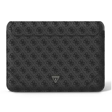 Guess 4G Uptown Triangle Logo Sleeve - Etui na notebooka 13" / 14" (czarny) (GUCS14P4TK)
