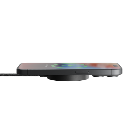 Native Union SnapStand Qi2 Wireless Charger - bezprzewodowa ładowarka Qi2 15W z podstawką kompatybilna z MagSafe (black) (SNST-QI2-BLK)