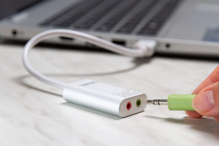 Unitek karta dźwiękowa USB Stereo (Y-247A)