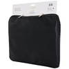Guess Grained Zipper Pocket Triangle Logo Sleeve - Etui na notebooka 14" (czarny) (GUCS14ZPGTSPSK)