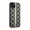 Karl Lagerfeld Monogram Stripe - Etui iPhone 14 Plus (szary) (KLHCP14MPGKLSKG)